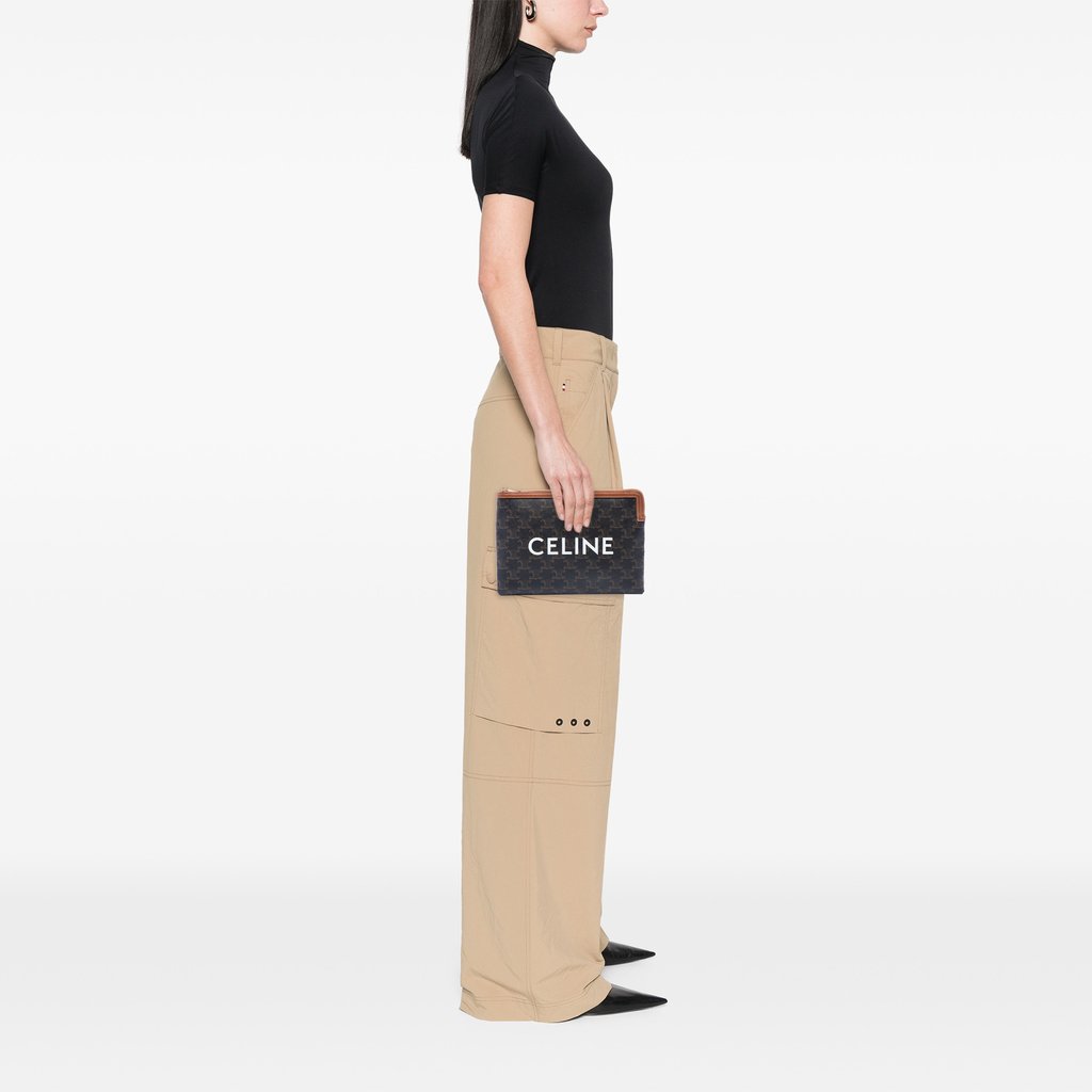 Celine Small Triomphe Coated Canvas | Libas Collective