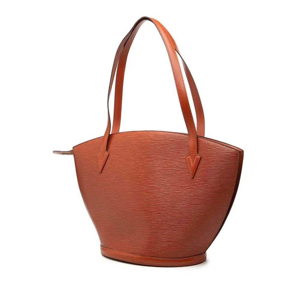 Louis Vuitton Epi Saint Jacques GM Long Strap Brown Leather Good - Back View