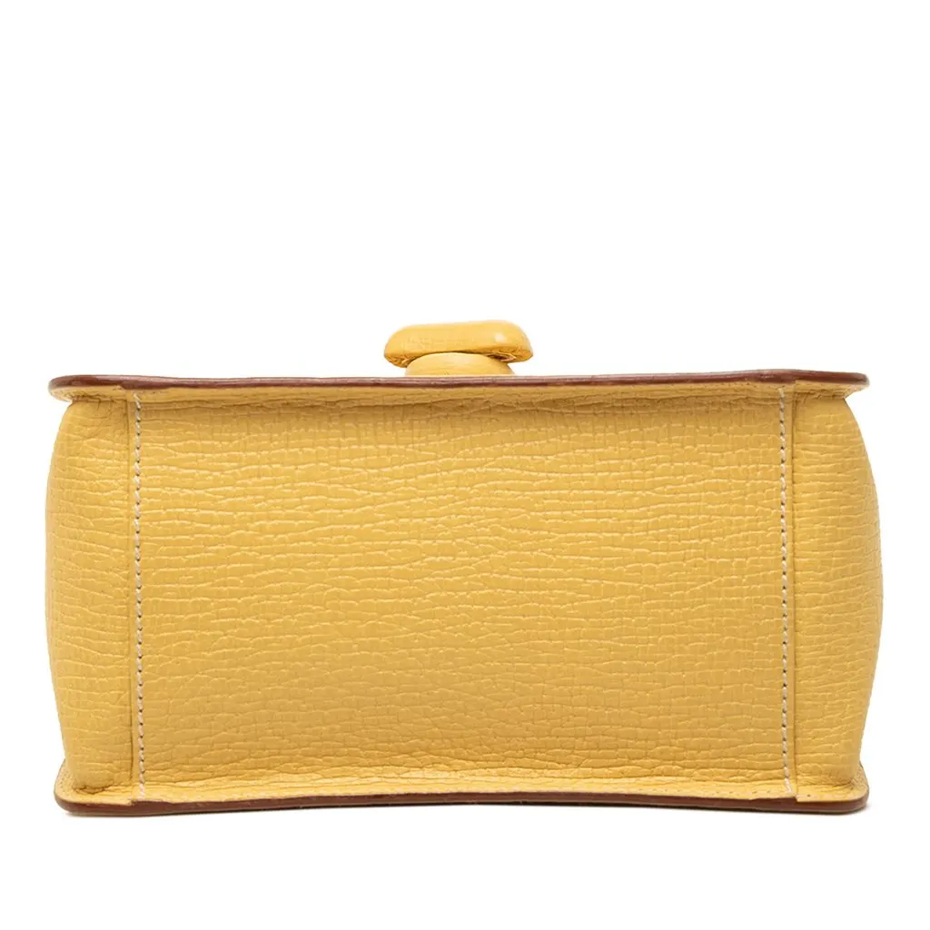 Loewe Leather Turn Lock Crossbody Yellow Leather Very good - Inside View