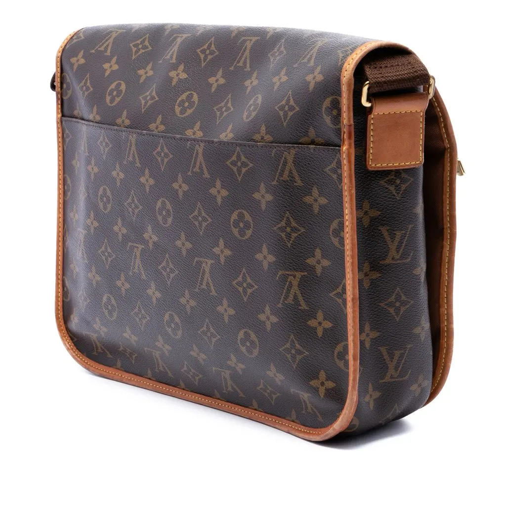 Louis Vuitton Monogram Bosphore Messenger GM Brown Very good - Back View