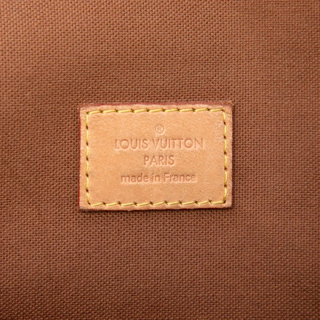 Louis Vuitton Monogram Bosphore Messenger GM Brown Very good - Box View
