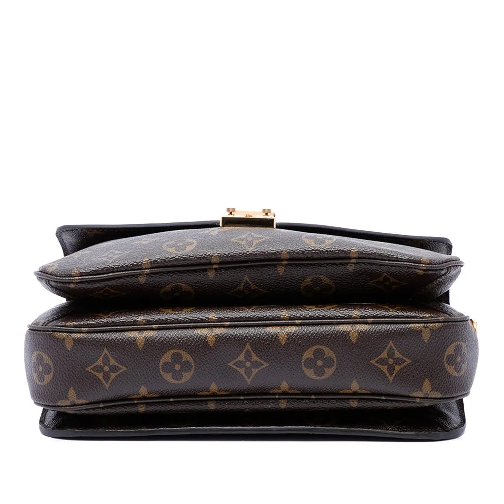 Louis Vuitton Monogram Pochette Metis Brown Very good - Inside View