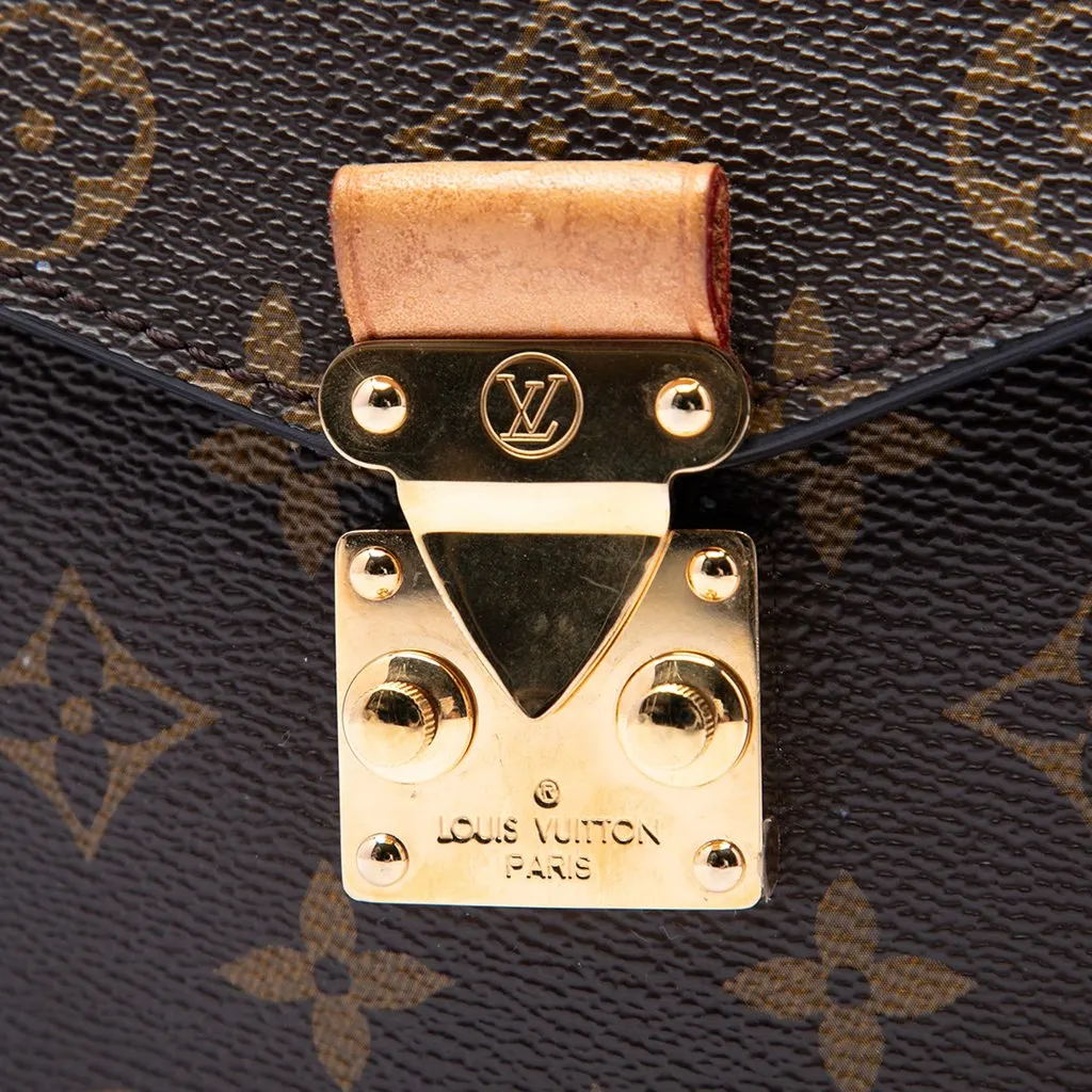 Louis Vuitton Monogram Pochette Metis Brown Very good - Box View