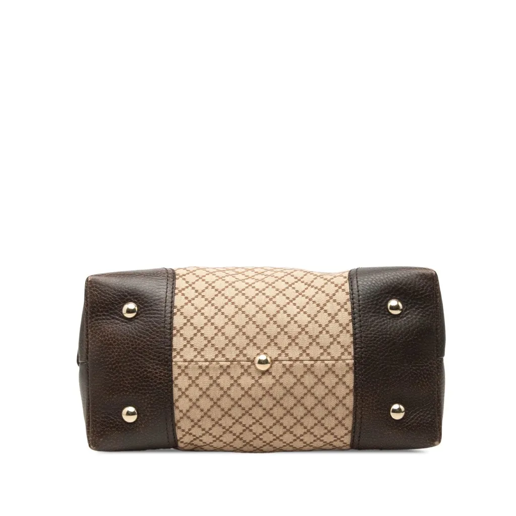 Gucci Diamante Canvas Catherine Tote Beige Canvas Very good - Inside View