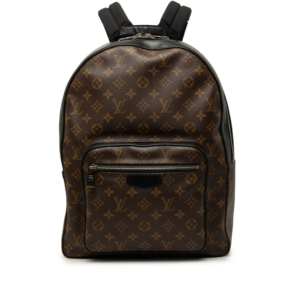 Louis Vuitton Monogram Macassar Josh Brown Canvas Very good - Front View