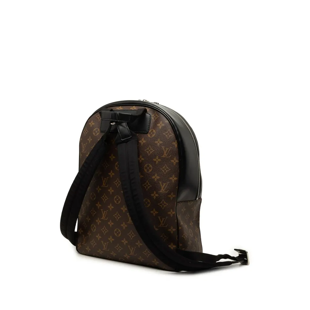 Louis Vuitton Monogram Macassar Josh Brown Canvas Very good - Back View