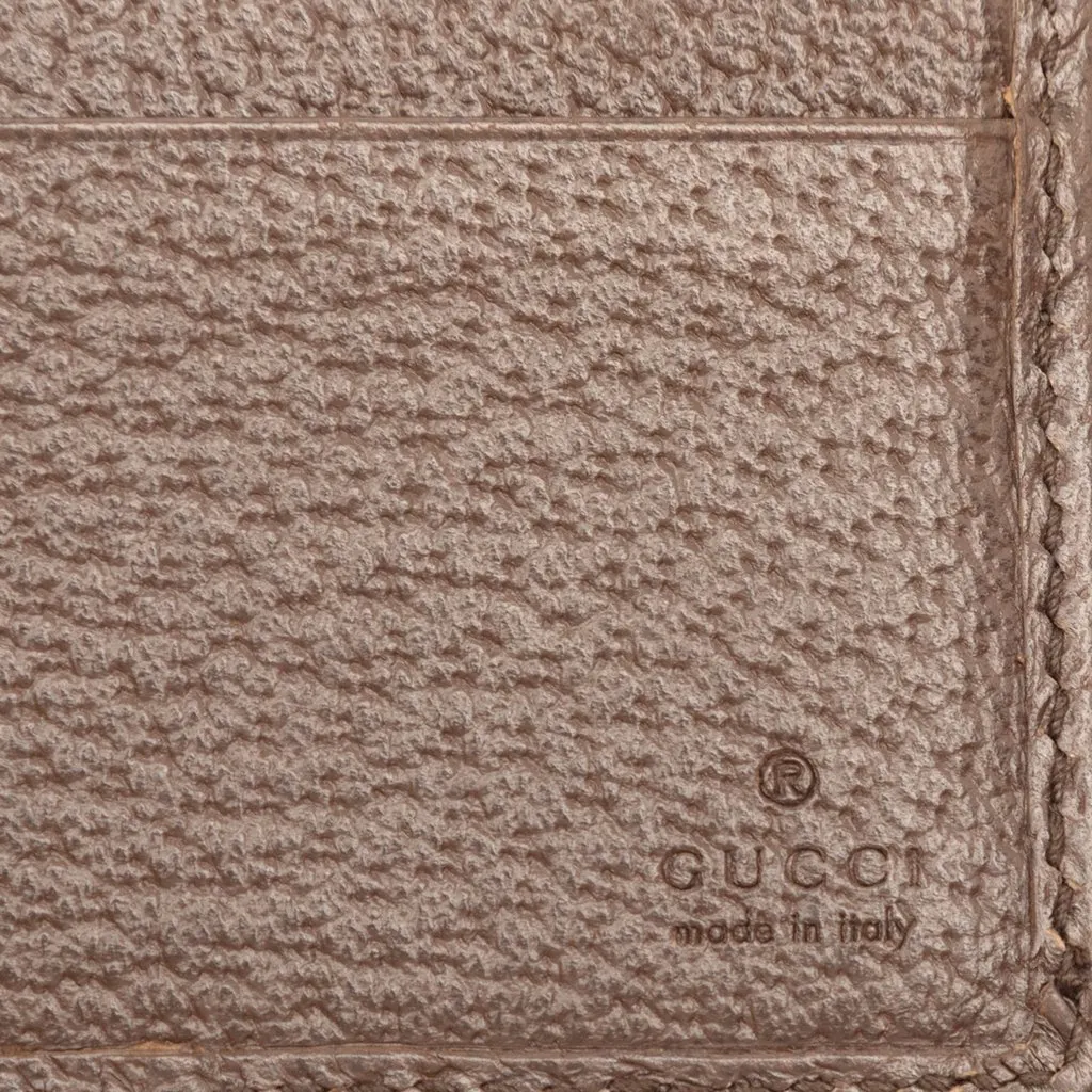 Gucci Jumbo GG Canvas Bifold Small Wallet Beige Very good - Box View