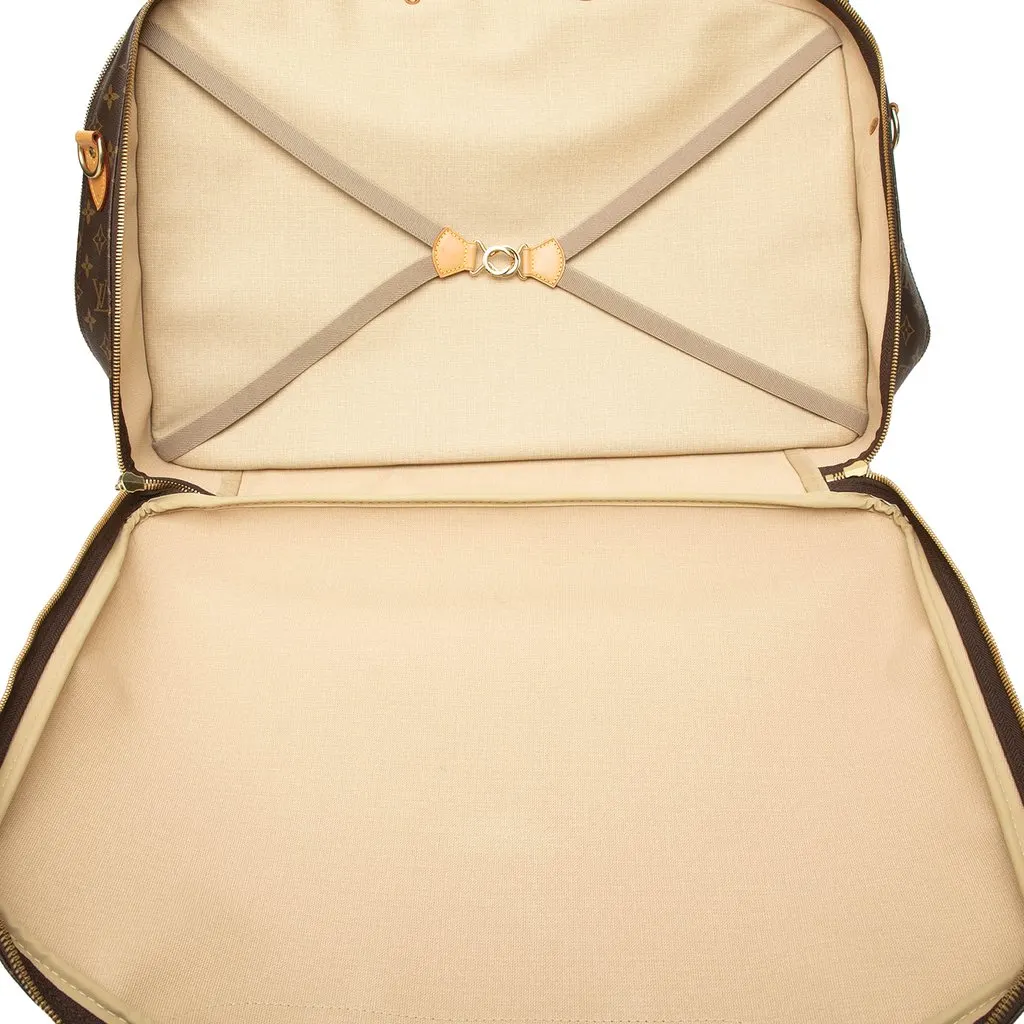 Louis Vuitton Monogram Alize 2 Poches Brown Good - Model View