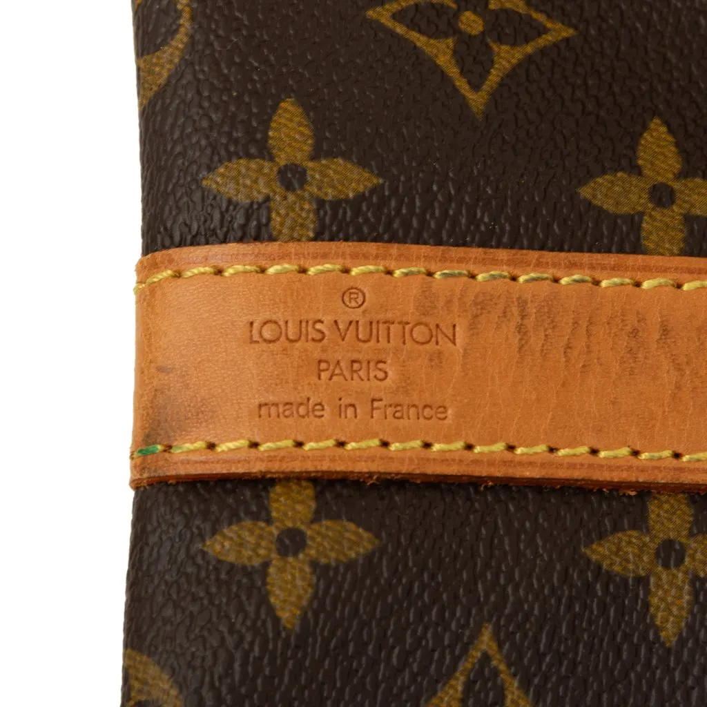 Louis Vuitton Monogram Keepall Bandouliere 55 Brown Very good - Box View