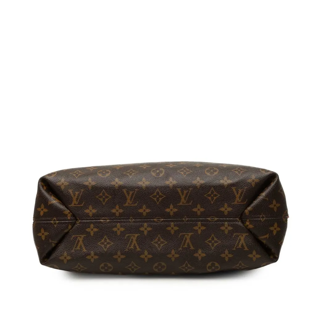 Louis Vuitton Monogram Sully MM Brown Canvas Good - Inside View