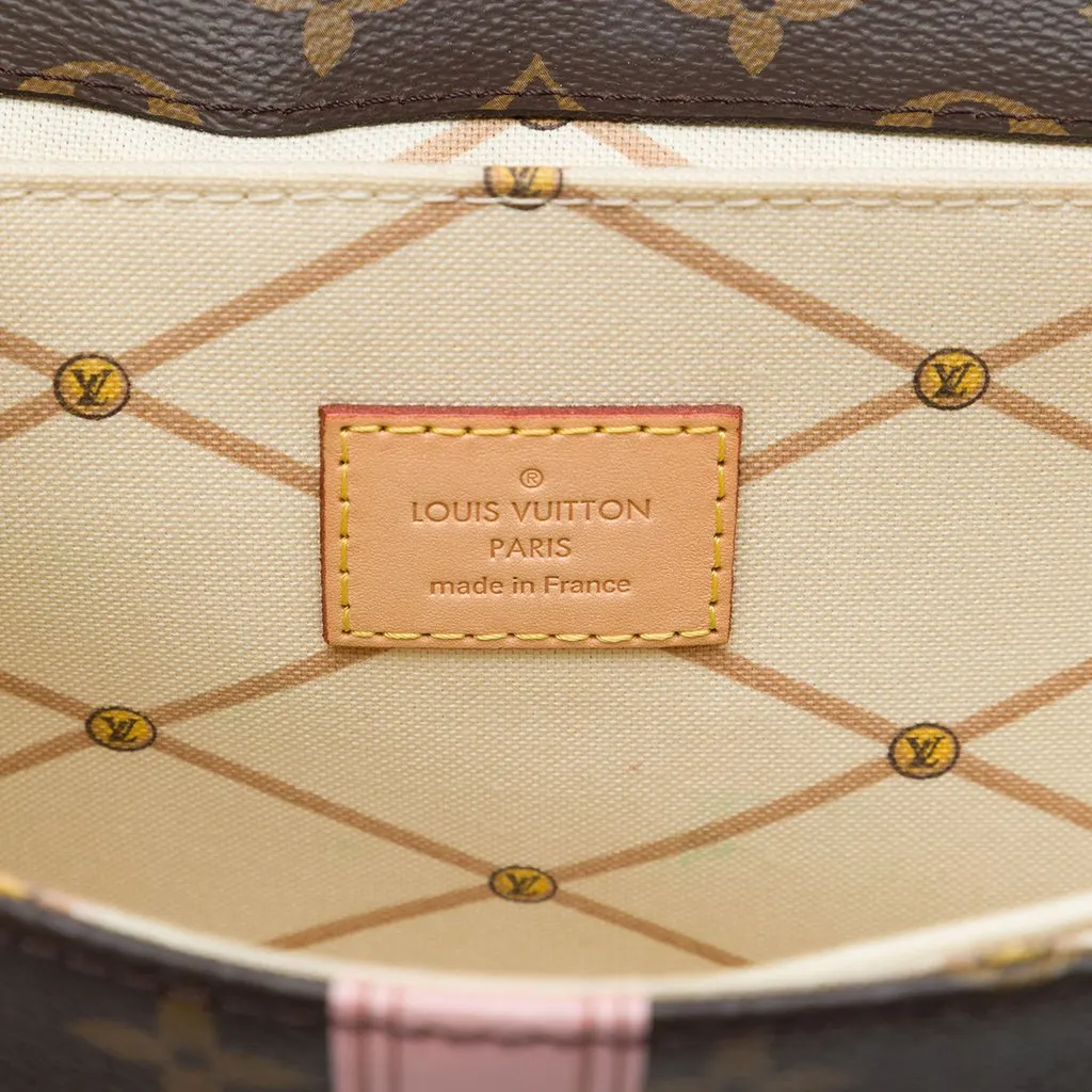 Louis Vuitton Monogram Summer Trunks Pochette Metis Brown Canvas Very good - Box View
