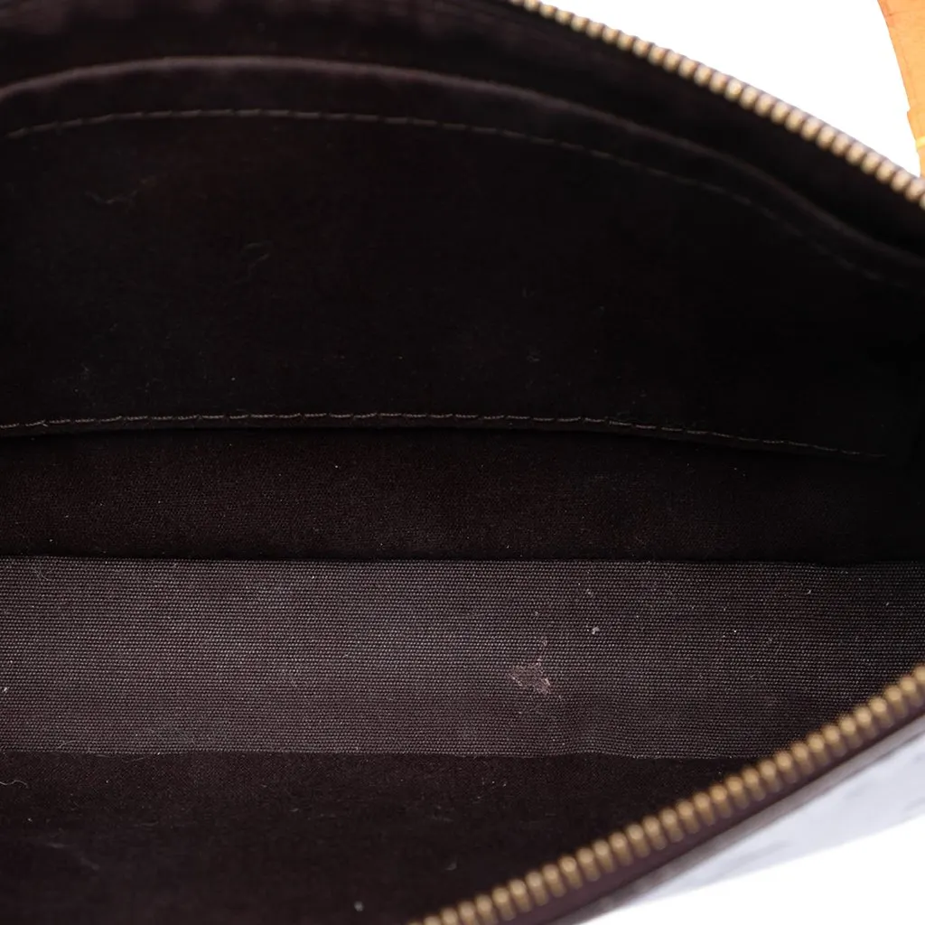 Louis Vuitton Monogram Vernis Pochette Accessoires Purple Leather Very good - Model View