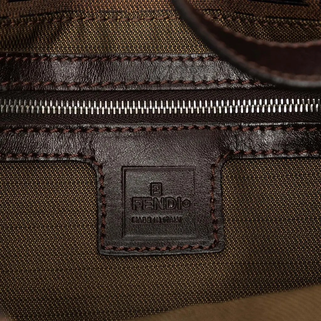 Fendi Zucca Canvas Baguette Brown Very good - Box View