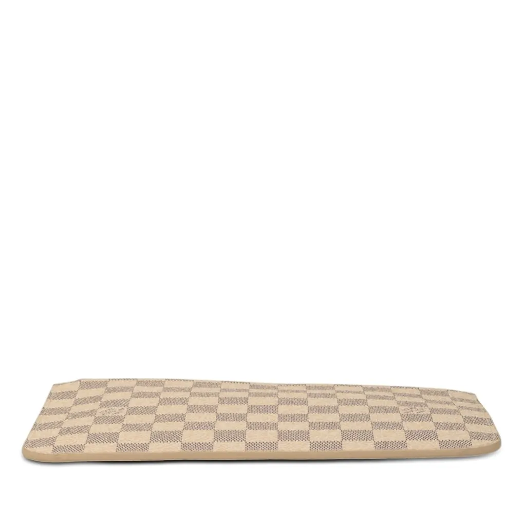 Louis Vuitton Damier Azur Neverfull MM Pouch White Very good - Inside View