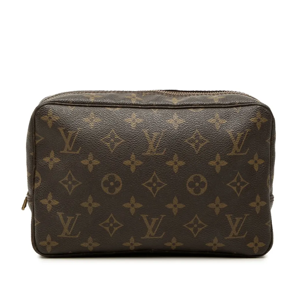 Louis Vuitton Monogram Trousse Toilette 23 Brown Canvas Very good - Front View