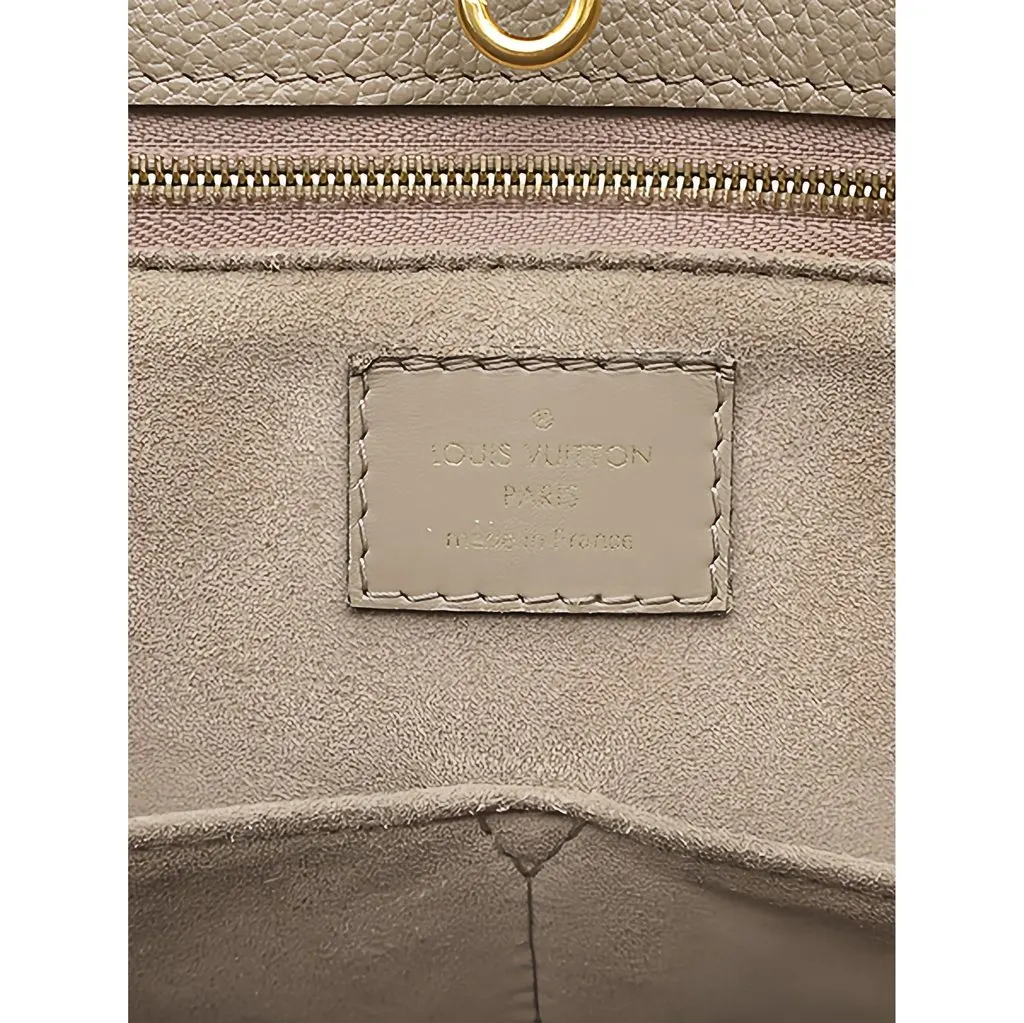 Louis Vuitton Monogram Empreinte OnTheGo MM Beige Leather Good - Box View