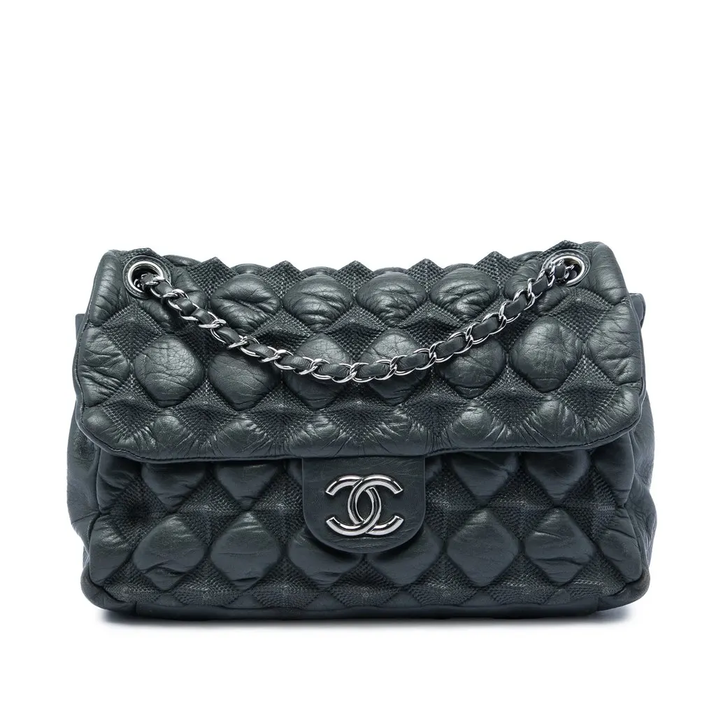 Chanel Paris Moscou Quilted Lambskin Stravinsky Flap MultiColor Leather Very good - Front View