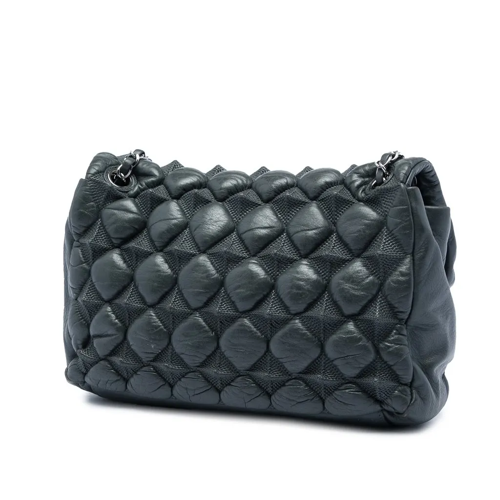 Chanel Paris Moscou Quilted Lambskin Stravinsky Flap MultiColor Leather Very good - Back View