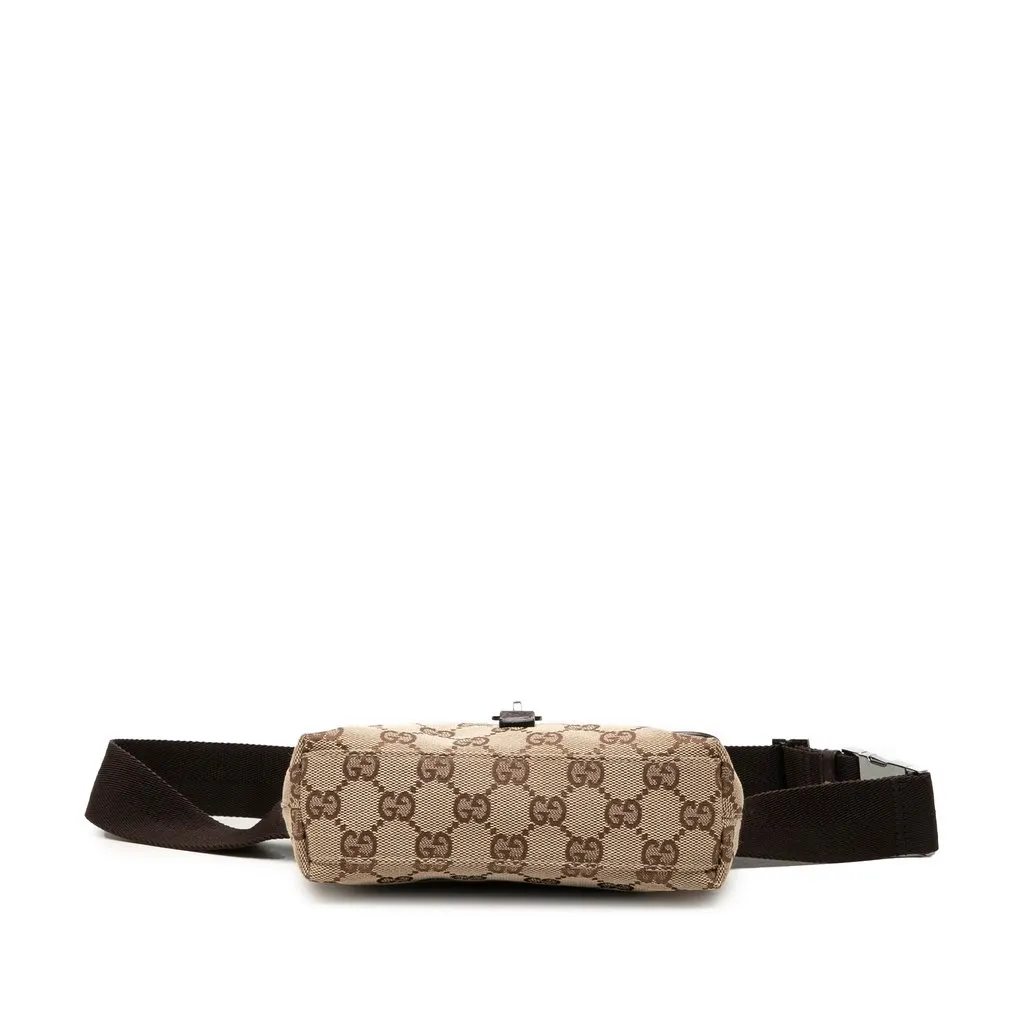 Gucci GG Canvas Jackie Belt Bag Beige Very good - Inside View