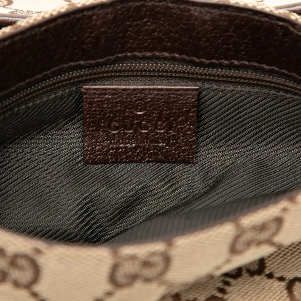 Gucci GG Canvas Jackie Belt Bag Beige Very good - Box View
