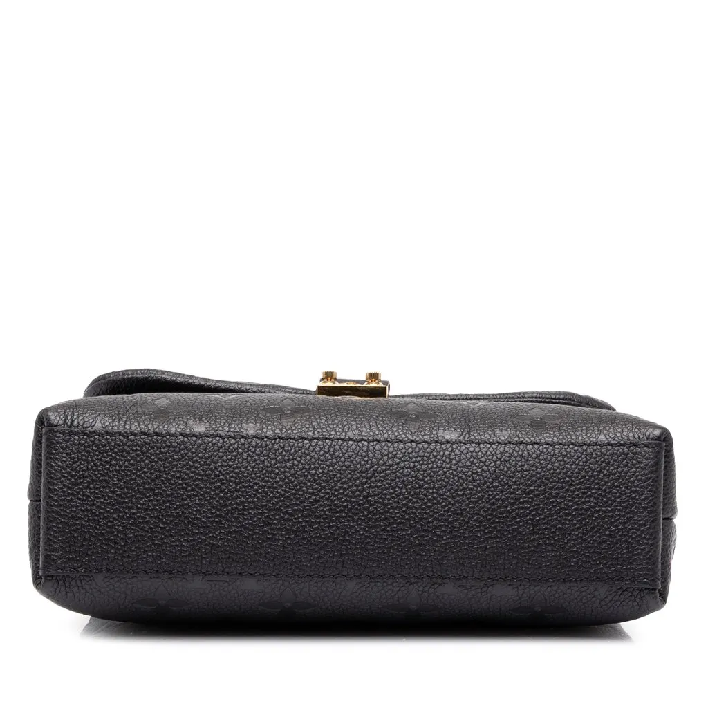 Louis Vuitton Monogram Empreinte Nano Madeleine Black Leather Very good - Inside View