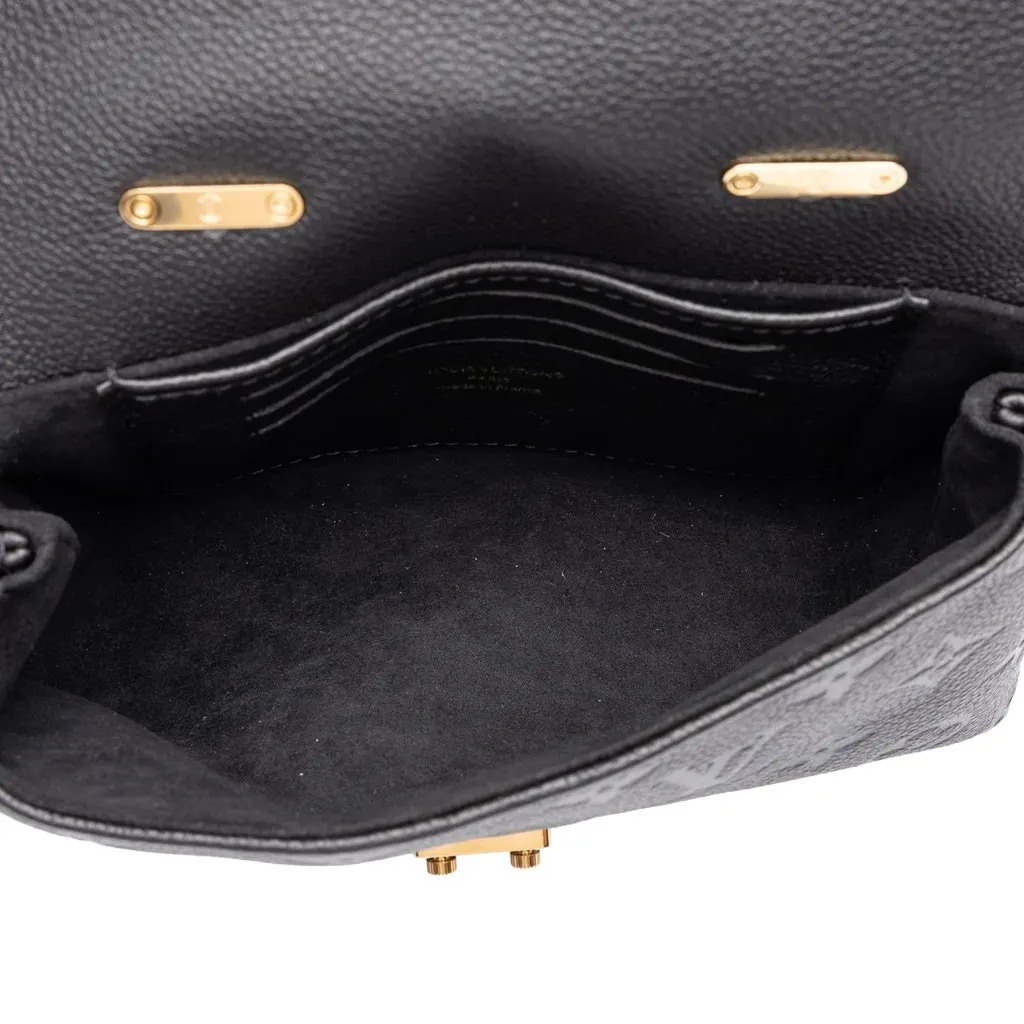 Louis Vuitton Monogram Empreinte Nano Madeleine Black Leather Very good - Model View