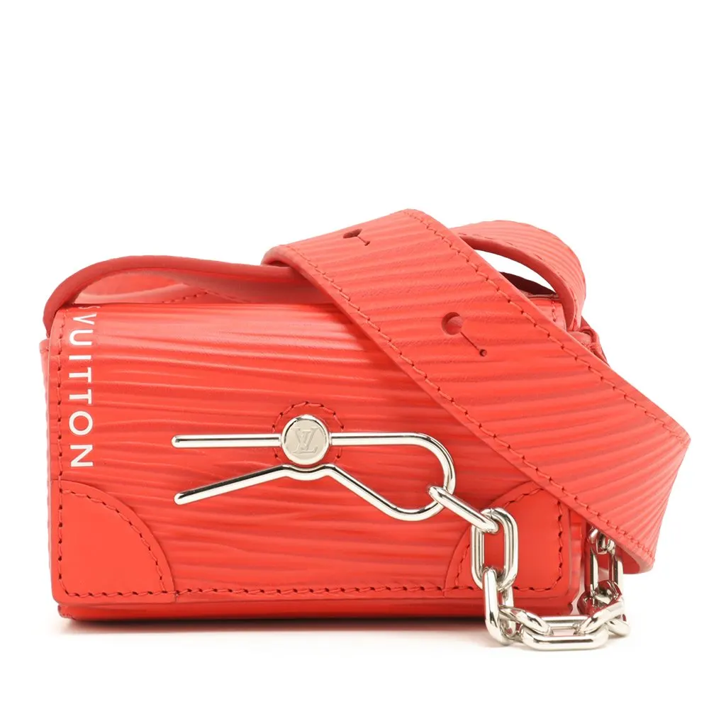 Louis Vuitton Epi XL Micro Steamer Red Leather Very good - Front View
