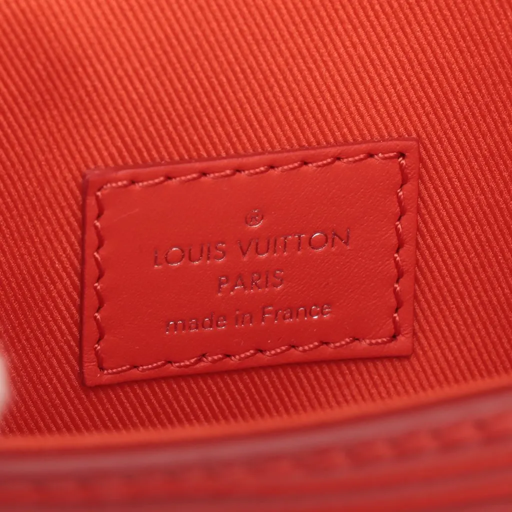 Louis Vuitton Epi XL Micro Steamer Red Leather Very good - Model View