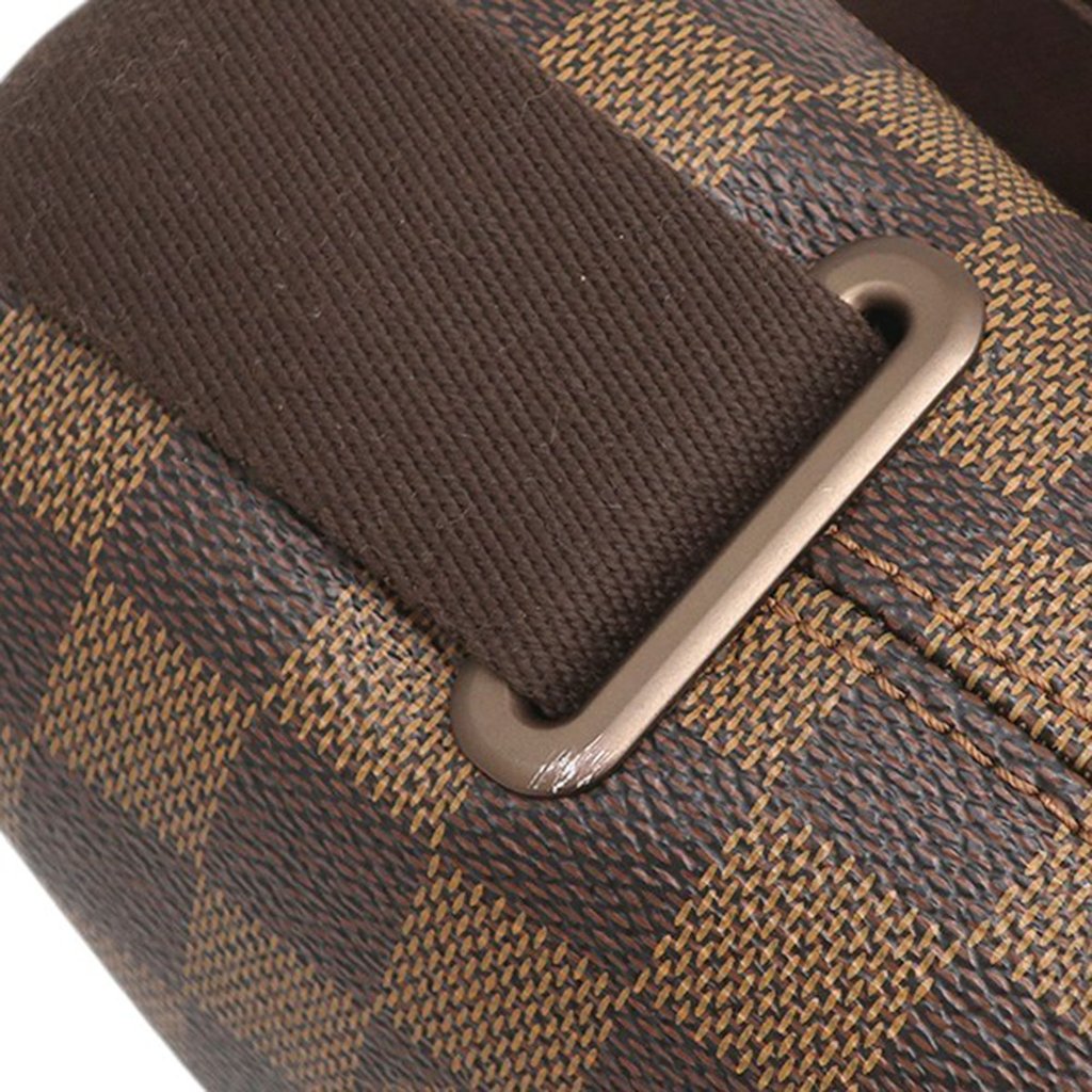 Louis Vuitton Damier Ebene Brooklyn MM Brown Large