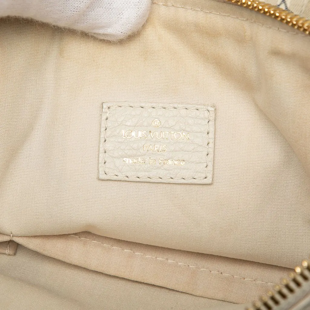 Louis Vuitton Monogram Mini Lin Croisette Marina PM Beige Very good - Box View