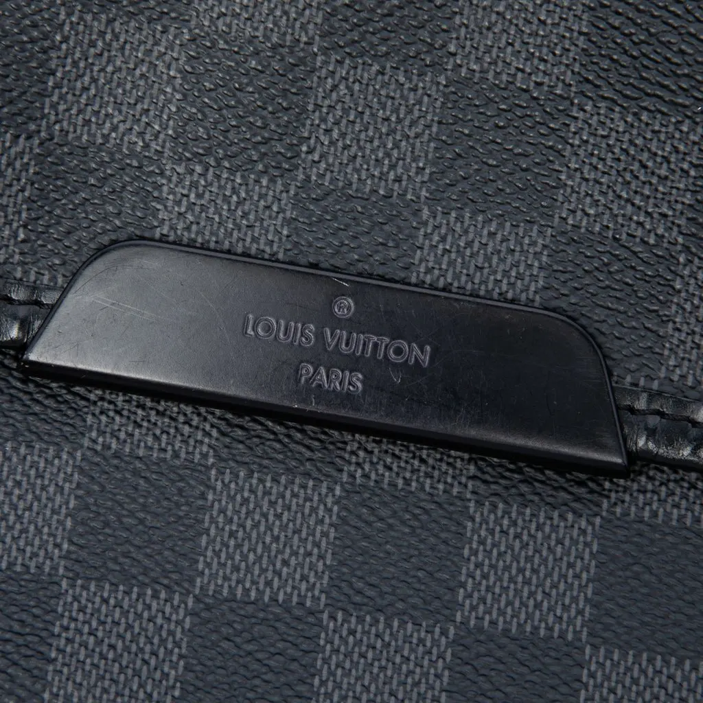 Louis Vuitton Damier Graphite Daniel MM Black Canvas Very good - Box View