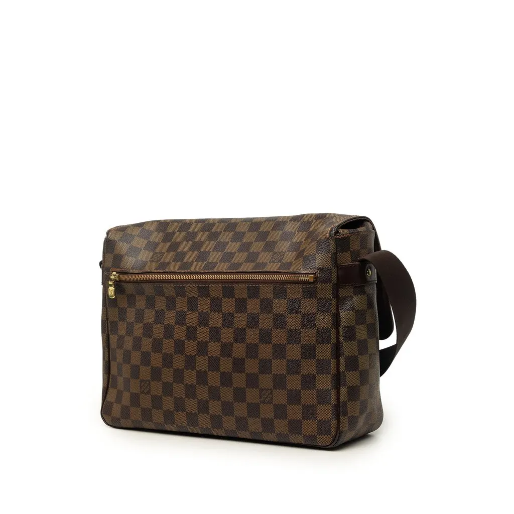 Louis Vuitton Damier Ebene Melville Brown Very good - Back View