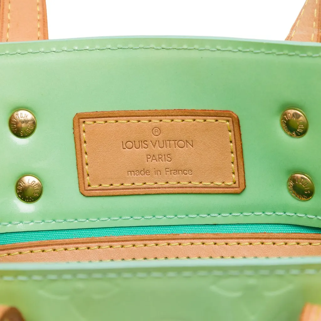 Louis Vuitton Monogram Vernis Reade PM Green Leather Very good - Box View