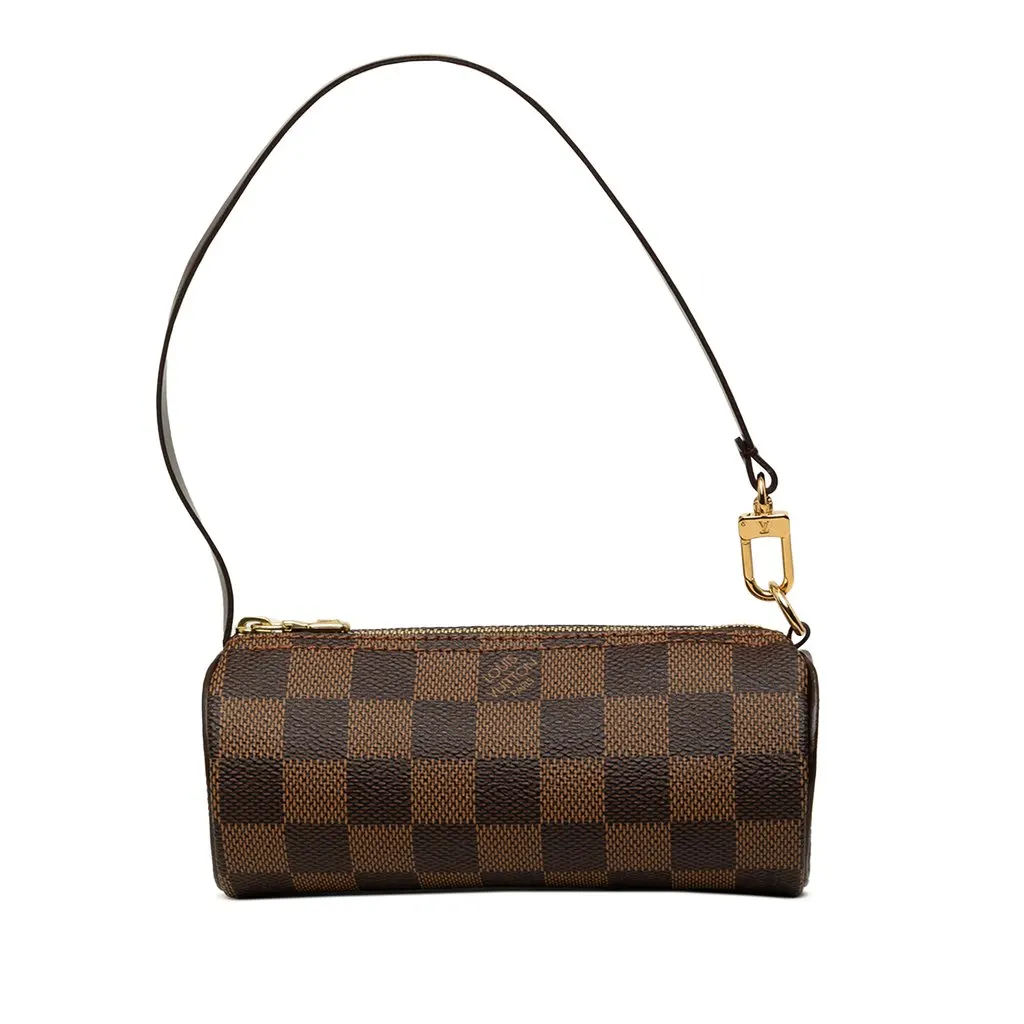 Louis Vuitton Damier Ebene Papillon Pochette Brown Very good - Front View
