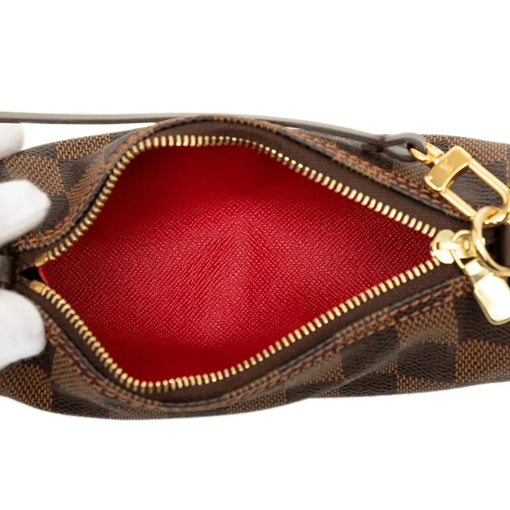Louis Vuitton Damier Ebene Papillon Pochette Brown Very good - Model View