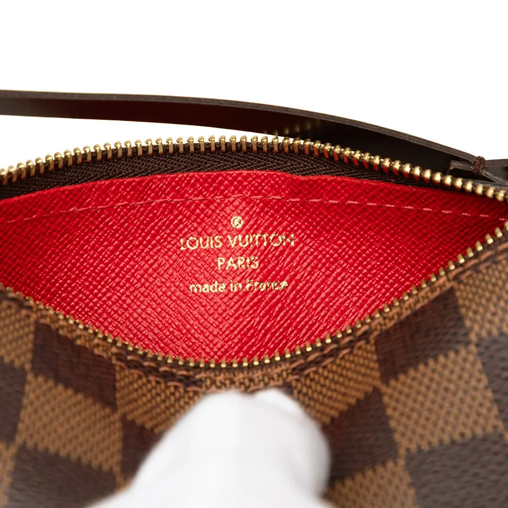Louis Vuitton Damier Ebene Papillon Pochette Brown Very good - Box View