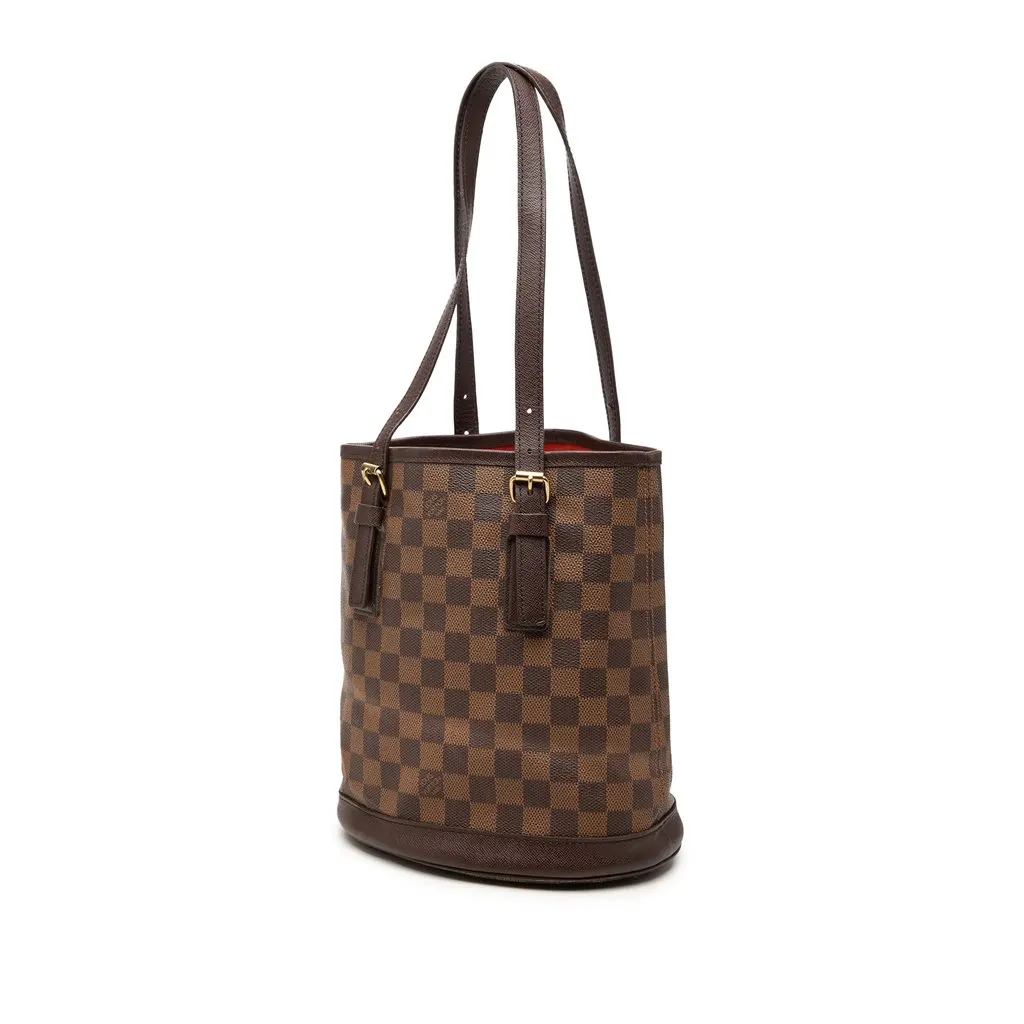 Louis Vuitton Damier Ebene Marais Brown Very good - Back View