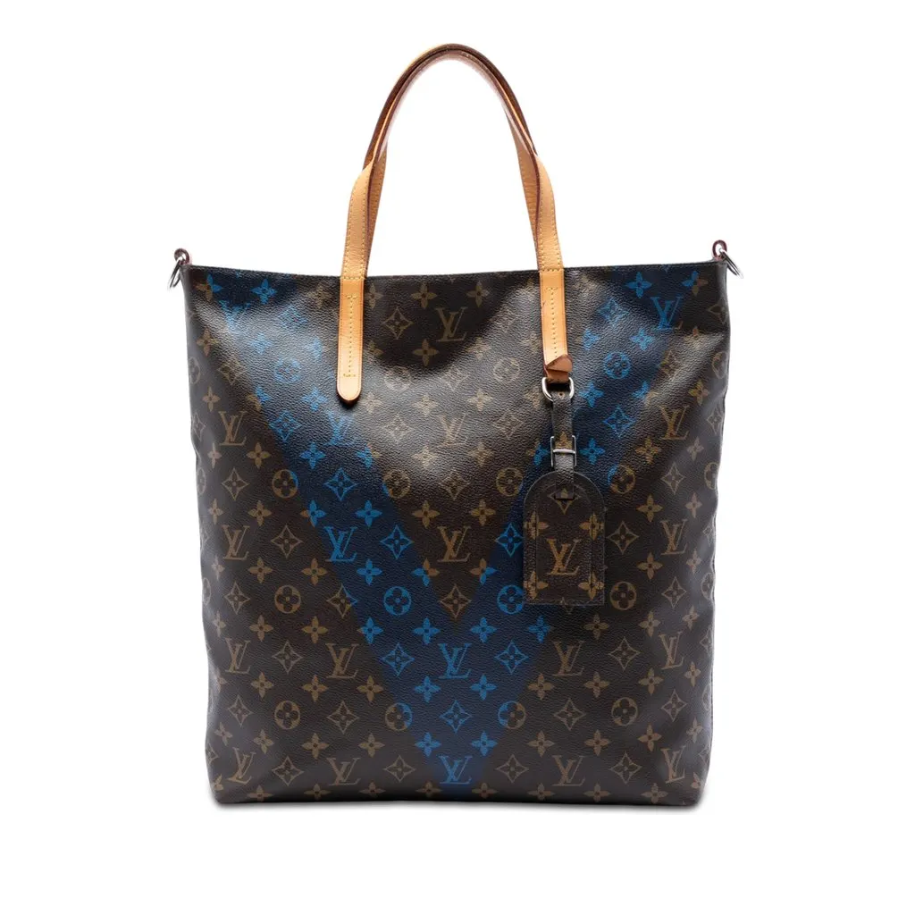 Louis Vuitton Monogram V Cabas Jour Brown Very good - Front View