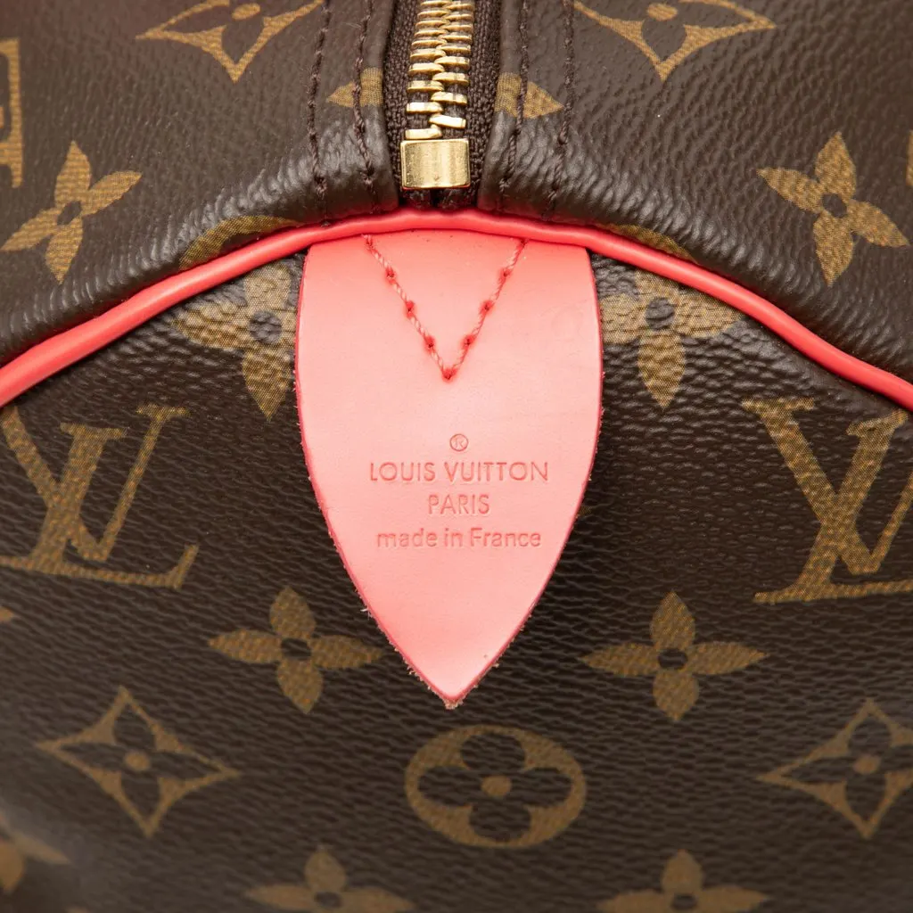 Louis Vuitton Monogram Totem Speedy 30 Brown Canvas Good - Box View