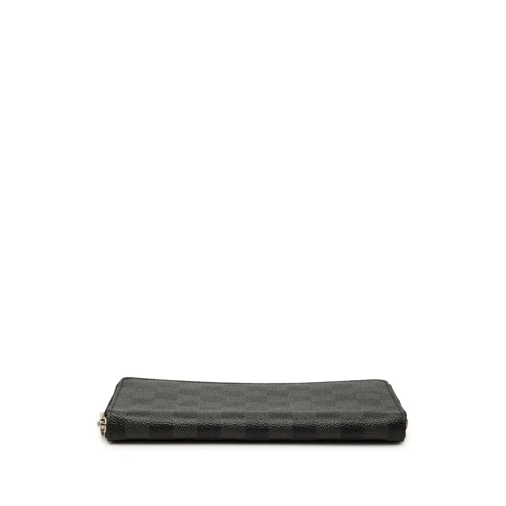 Louis Vuitton Damier Graphite Zippy Organizer Wallet Black Canvas Very good - Inside View