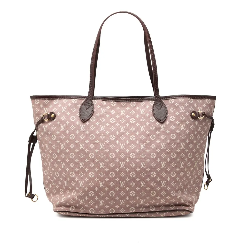 Louis Vuitton Monogram Idylle Neverfull MM Pink Very good - Front View