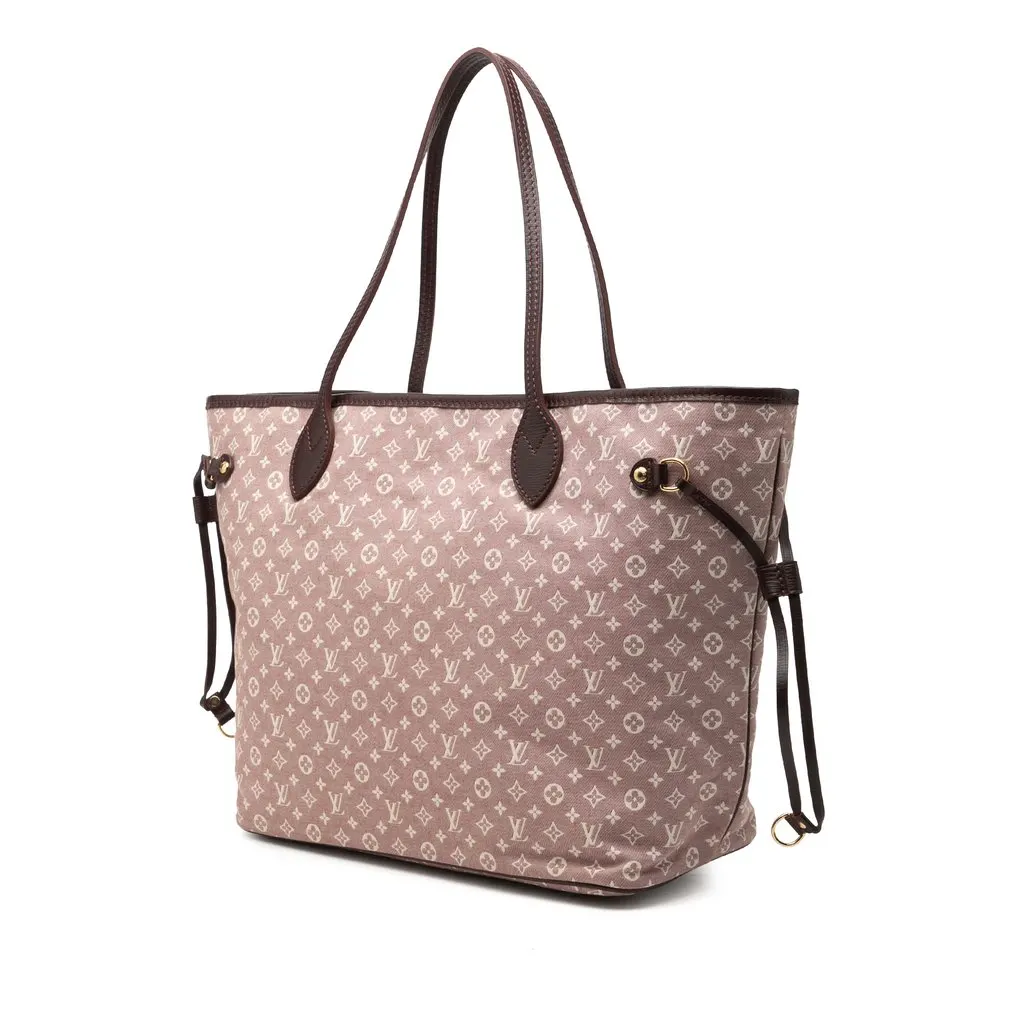 Louis Vuitton Monogram Idylle Neverfull MM Pink Very good - Back View