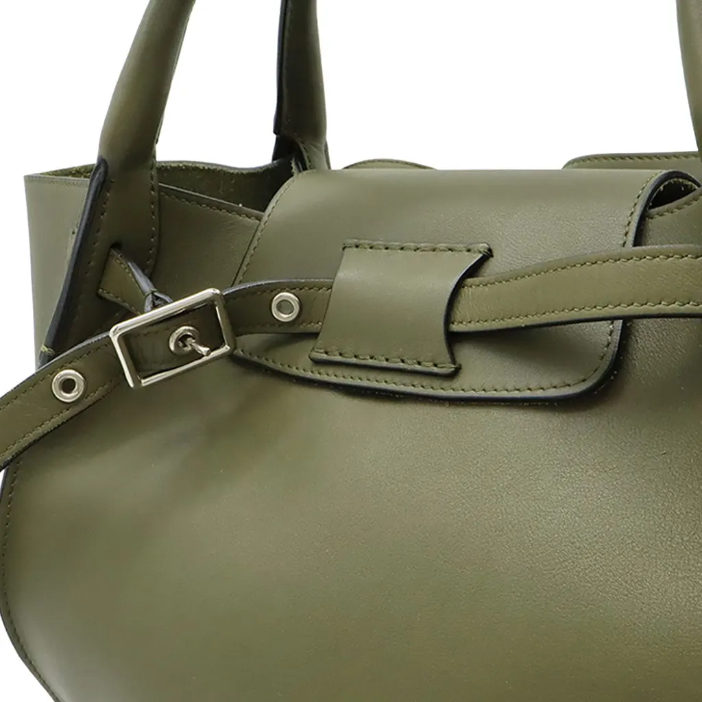 Celine Small Smooth Calfskin Big Bag Green Leather Very good - Box View