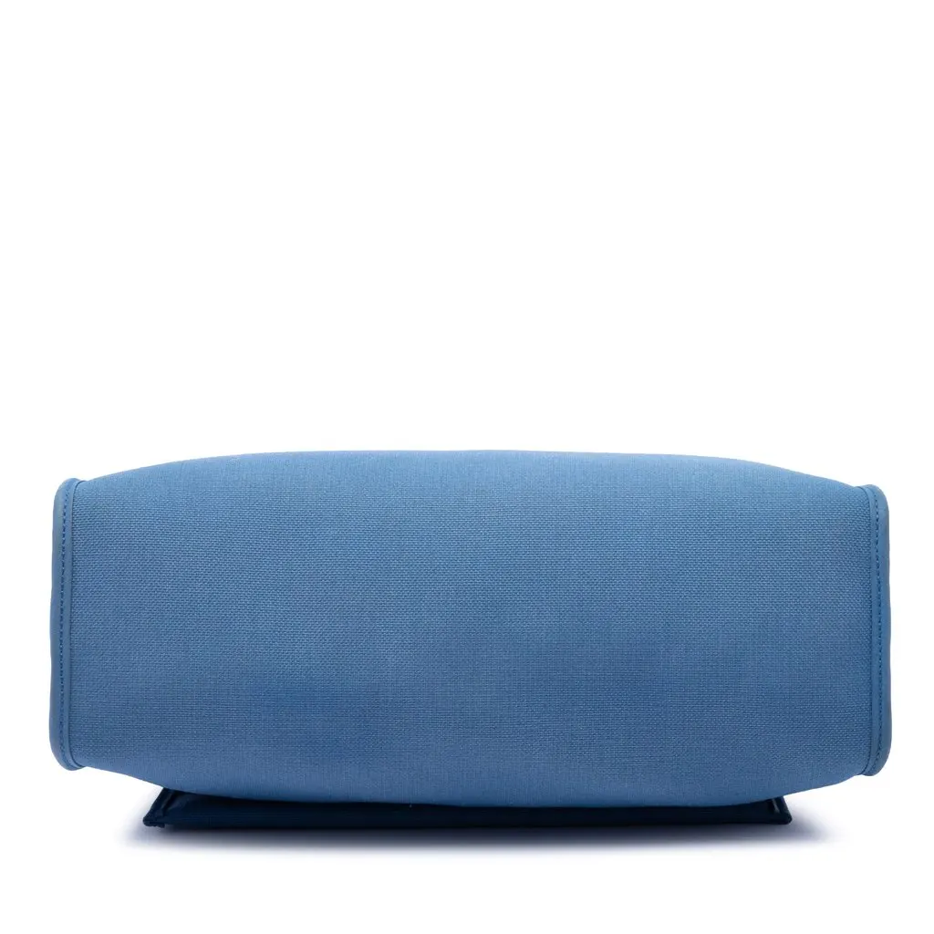 Hermès Toile Herbag Zip 31 Blue Very good - Inside View