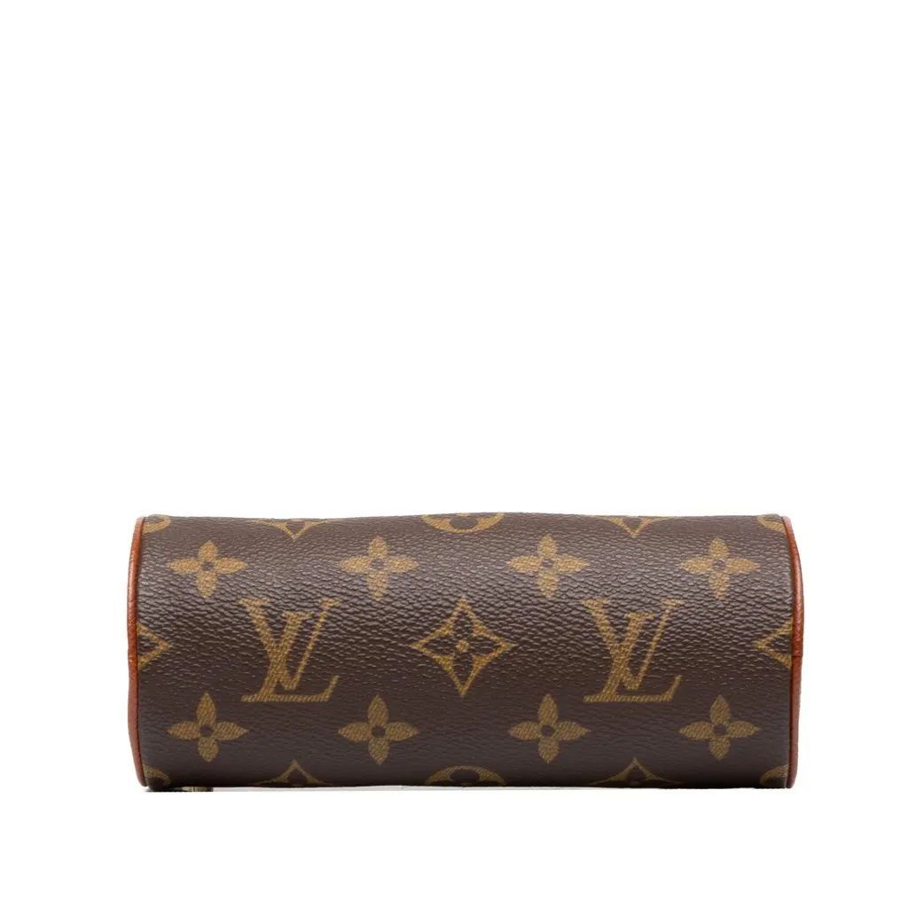 Louis Vuitton Monogram Papillon Pochette Brown Canvas Very good - Inside View