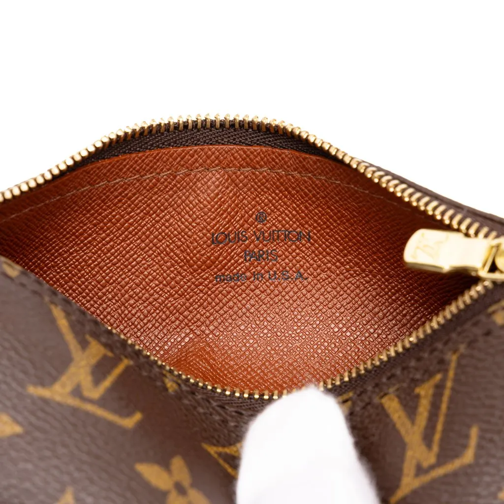 Louis Vuitton Monogram Papillon Pochette Brown Canvas Very good - Box View
