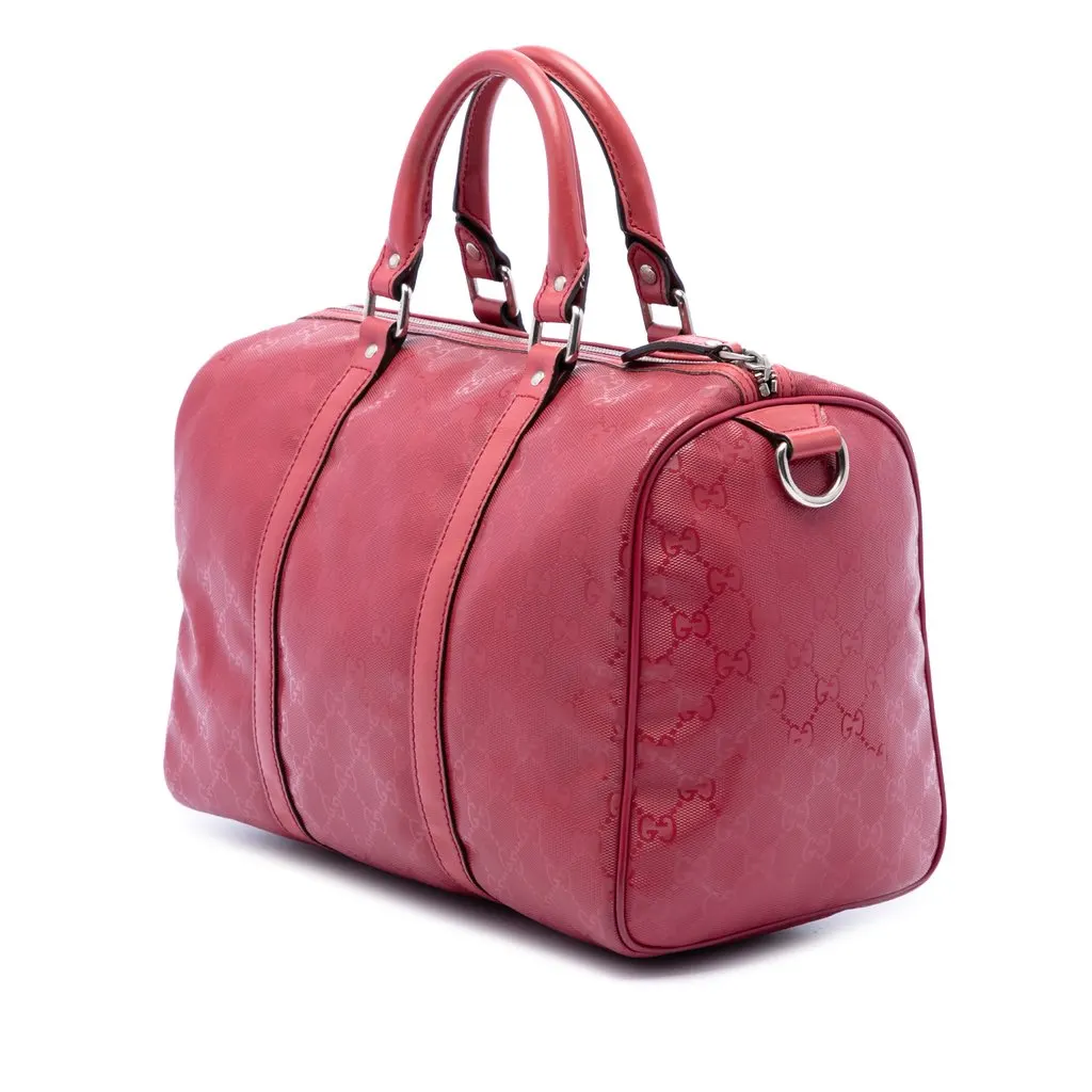 Gucci Medium GG Imprime Joy Boston Bag Red Very good - Back View