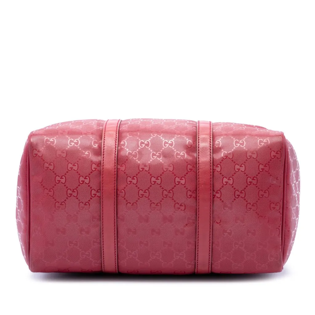 Gucci Medium GG Imprime Joy Boston Bag Red Very good - Inside View