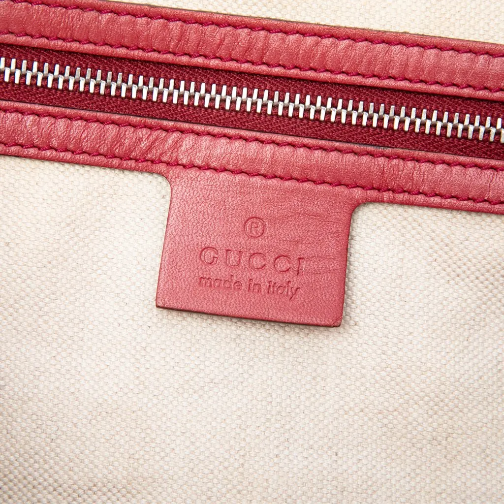 Gucci Medium GG Imprime Joy Boston Bag Red Very good - Box View