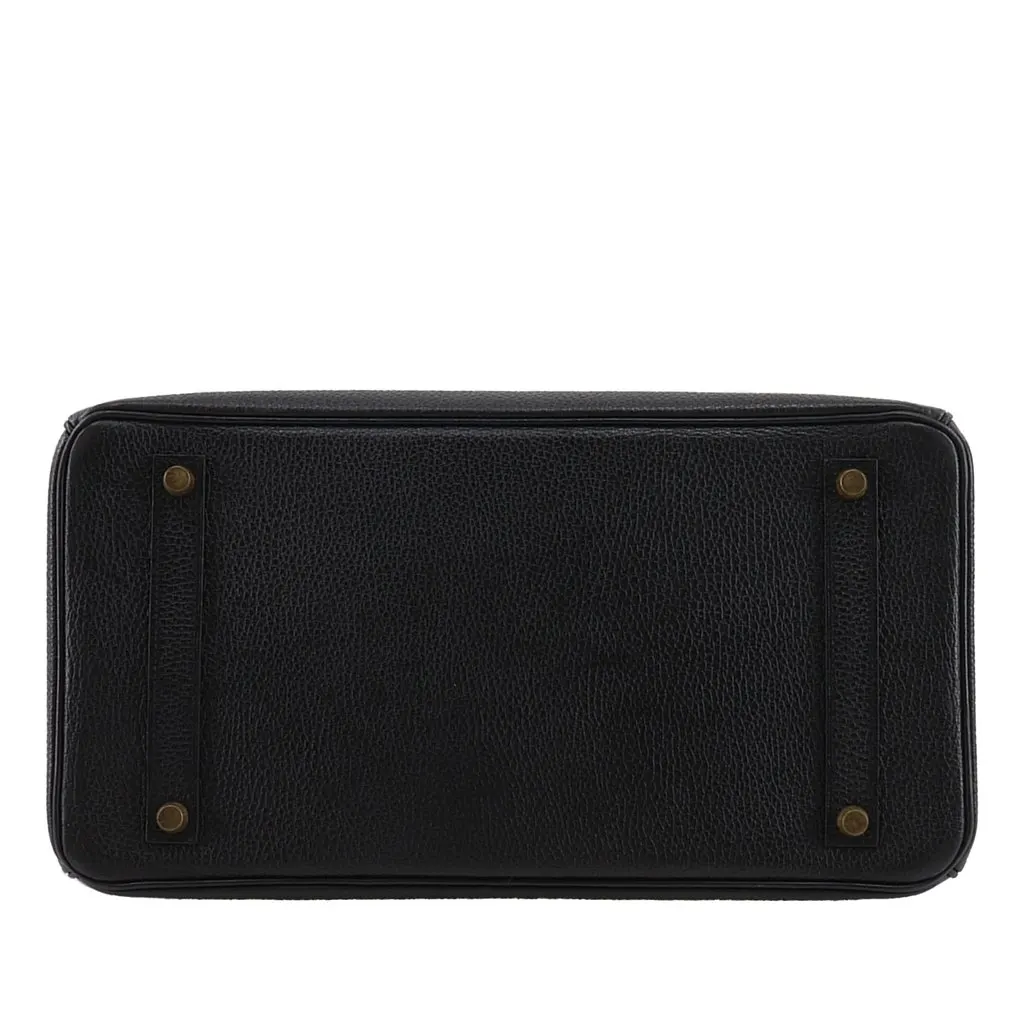 Hermès Fjord Birkin Retourne 35 Black Leather Very good - Model View